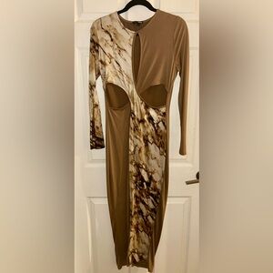 Just A Little Bit Cut Out Dress